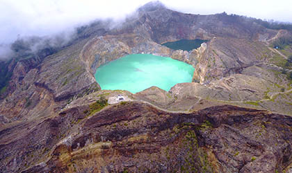 Kelimutu National Park Crater Lakes
